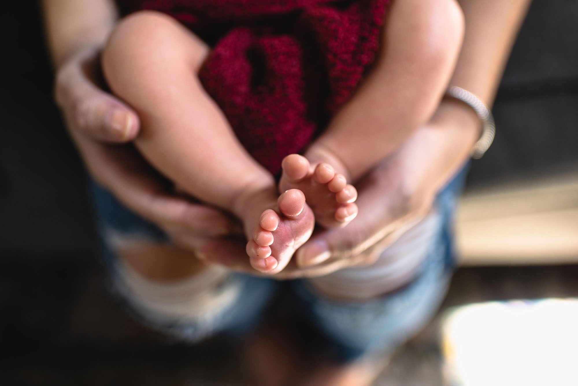 Newborn baby toes, San Antonio newborn photographer