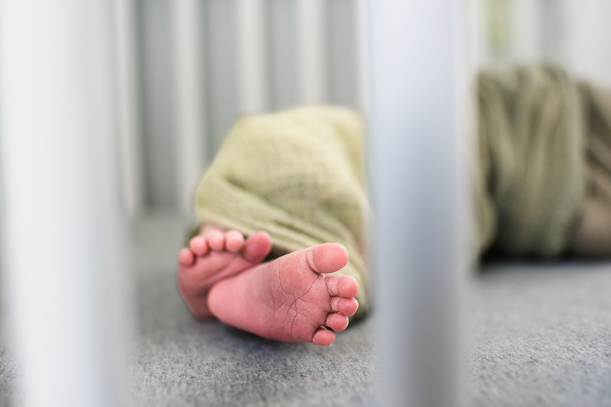 Detail shot of baby toes, San Antonio Newborn Photographer