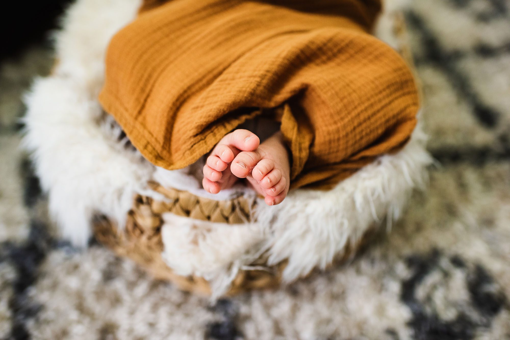 Newborn feet, San Antonio newborn photographer